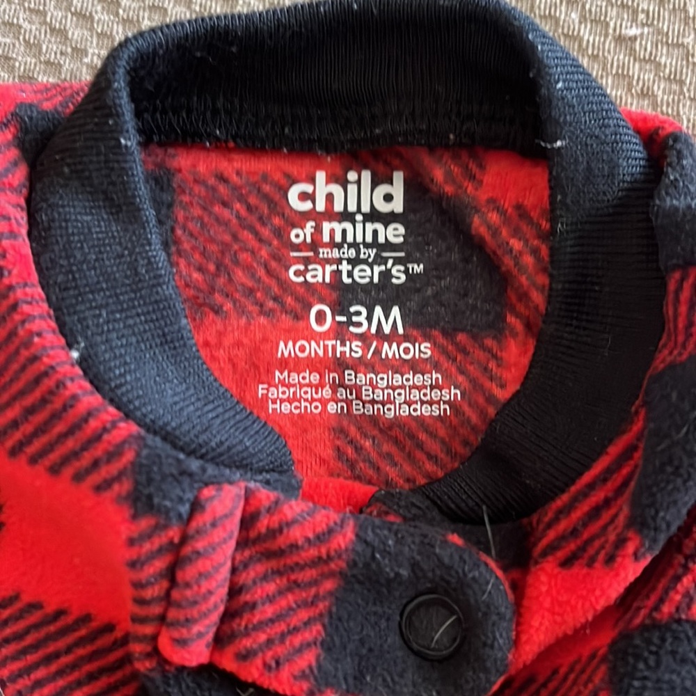 Carter’s Christmas Onesie - Picture 4 of 5